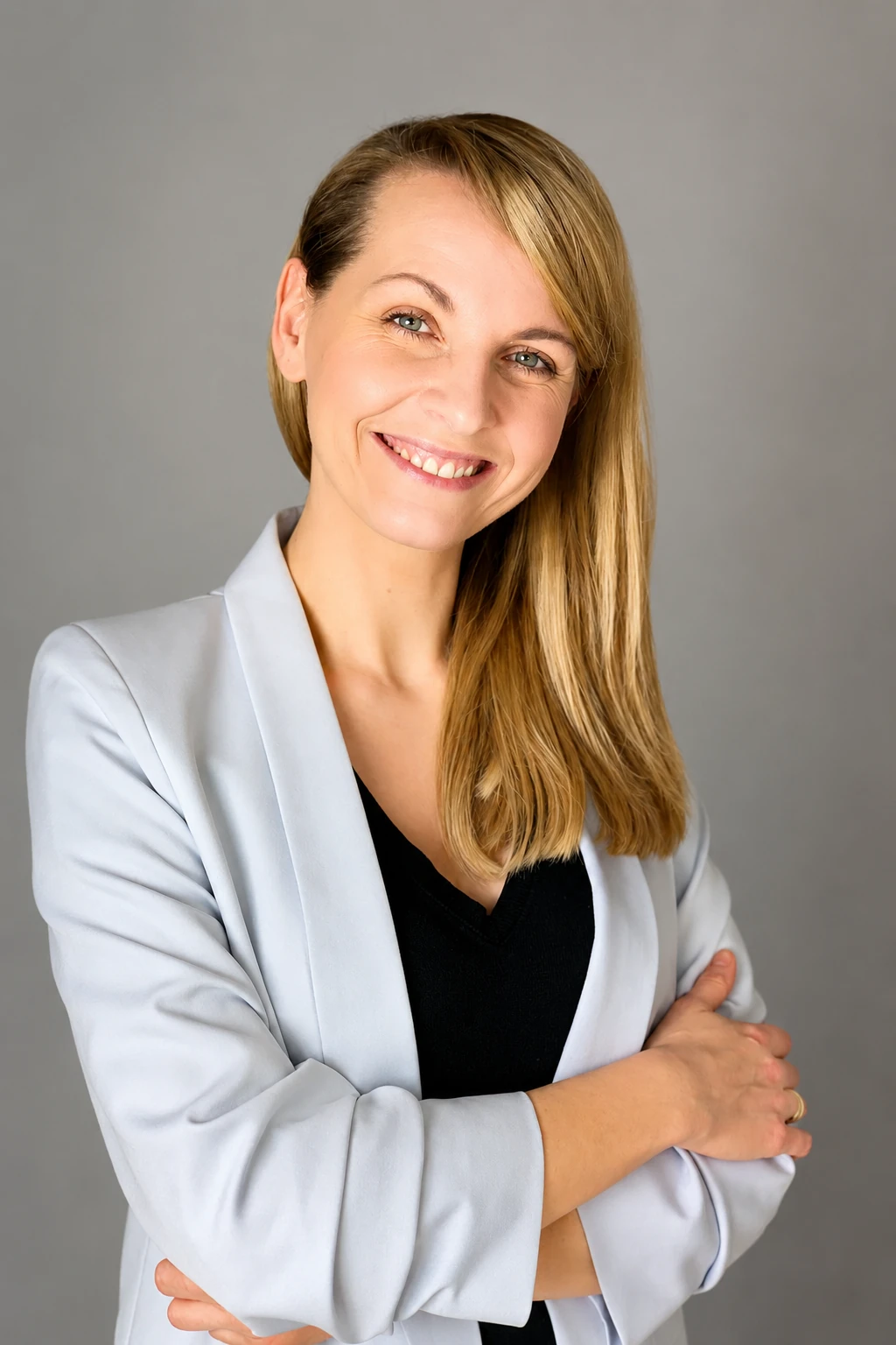 Ewelina Magiera-Fryc podczas pracy w gabinecie dietetycznym